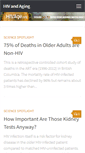 Mobile Screenshot of hiv-age.org